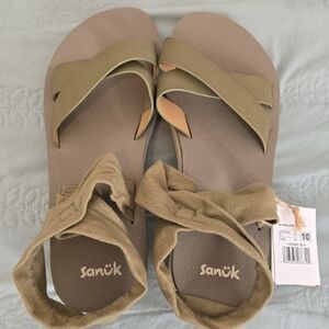 Sanuk Highland Sling ST Sandals, Sz 10, NWT